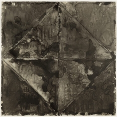 Jasper Johns, Disappearance II, 1962.