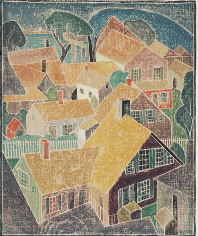 Blanch Lazzell Provincetown, 1925