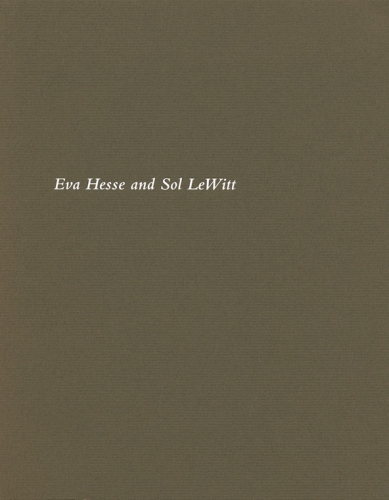 Eva Hesse and Sol LeWitt